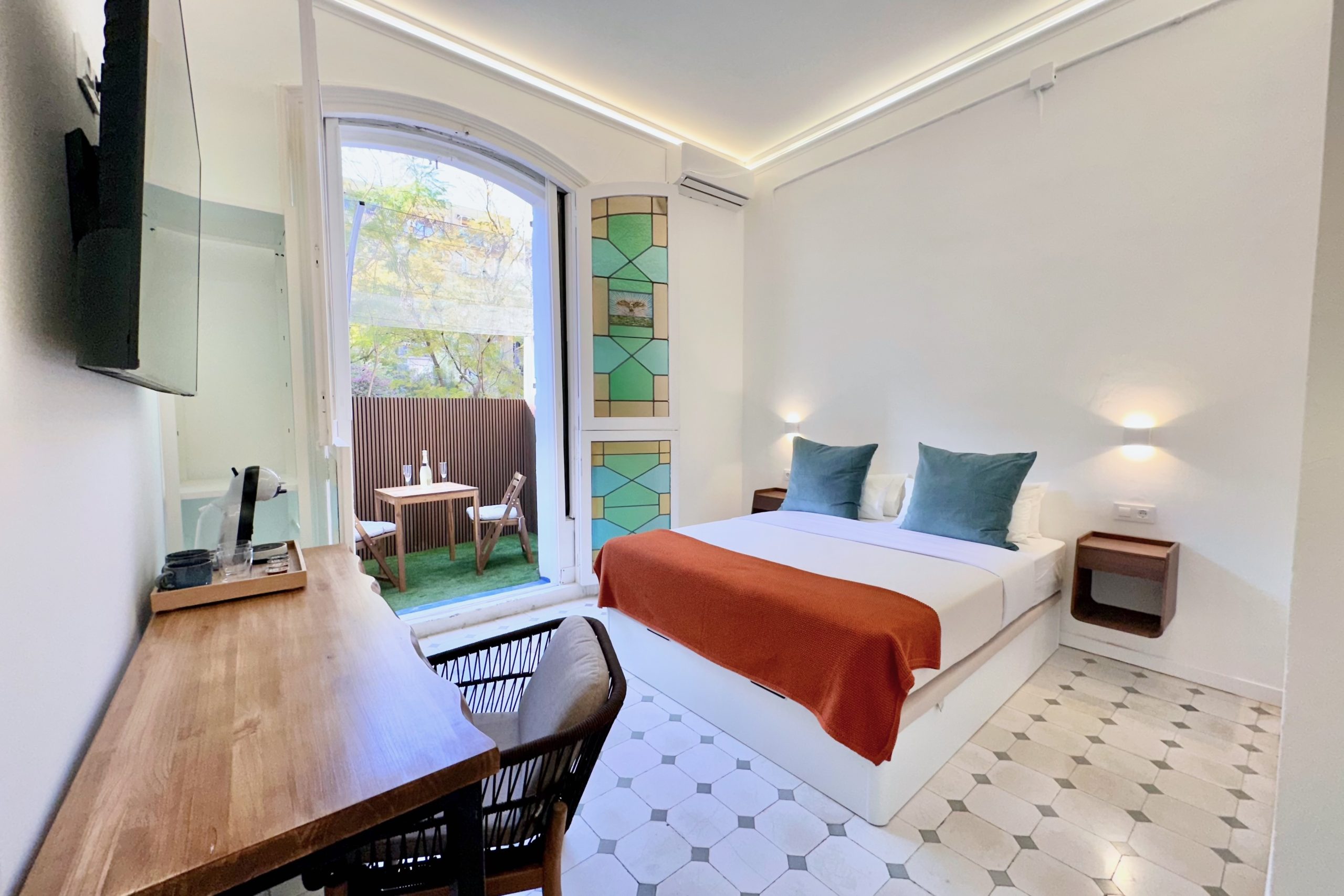 Doble ensuite con terraza